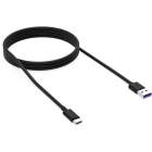 Cablu Date Incarcare USB A USB C 1 2m Negru