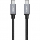 Cablu Date Incarcare USB C USB C 1m Gri