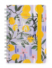 Agenda 2024 12 Month Weekly Diary Small Spiral Bound Lemon