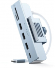 Hub USB Satechi USB C Clamp Hub pentru iMac 24 inch 2021 3x USB 3 0 1x