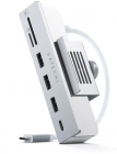Hub USB Satechi USB C Clamp Hub pentru iMac 24 inch 2021 3x USB 3 0 1x