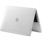 Smartshell compatibila cu MacBook Air 13 inch 2022 Glitter Clear