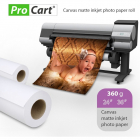 Rola Foto Bumbac Canvas Mata 360g m Lungime 18m 1x Bucata 609 x 18000