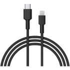 Cablu Date Incarcare USB C Lightning 1 2m Negru