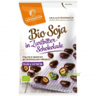 Boabe de Soia Invelite in Ciocolata Amaruie Ecologice Bio 50g