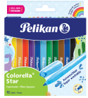 Set 12 carioci Pelikan Colorella Star