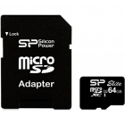 Card microSDXC 64GB Clasa 10 cu adaptor