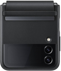 Samsung Protectie pentru spate Leather Black pentru Galaxy Z Flip 4