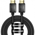 Cablu video Baseus HD 8K HDMI Male HDMI Male v2 1 2m negru