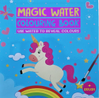 Magic Water Carte de colorat cu pensula Unicorn