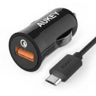 Incarcator Auto Smart USB Aukey CC T5 Negru