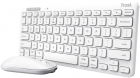 Kit periferice Trust Lyra Wireless Keyboard Mouse White