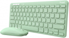 Kit periferice Trust Lyra Wireless Keyboard Mouse Green
