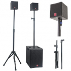 Kit Subwoofer 10inch 2 Sateliti 4inch 400W RMS Negru