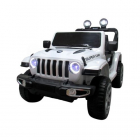 Jeep electric R Sport 4 X 4 cu telecomanda X4 Alb