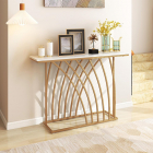 Colaj cu produse recomandate in ghidul Top mese consola pentru hol si living: buget, echilibrat si premium