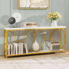 Colaj cu produse recomandate in ghidul Top mese consola pentru hol si living: buget, echilibrat si premium