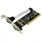 Card PCI adaptor la 2 x SERIAL RS232 Logilink PC0016