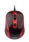 Mouse Optic USB A4TECH V Track N 250X 2 Black Red wired cu 3 butoane s