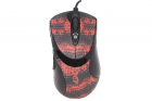 Mouse Laser USB A4TECH X7 Oscar Black Red Full Speed XL 740K wired cu 