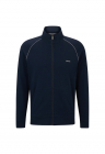Bluza de trening cu fermoar de casa - Albastru