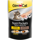 Recompense pentru pisici Gimcat Nutri Pockets cu taurina 150g