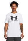 Tricou lejer cu imprimeu logo - Negru/Alb murdar