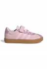 Pantofi sport VL Court 3.0 cu velcro - Violet deschis/Roz pastel