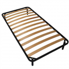 Somiera simpla, din teava rectangulara, 90 x 190 cm