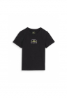 Tricou fete JWSS25TTSHF1871-20S - 4F - Bumbac - Negru