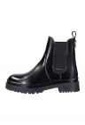 Ghete Chelsea din piele Aligrey - Negru