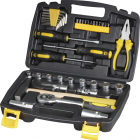Trusa de scule Fieldmann FDG 5007-39R, 39 piese, Negru-Galben