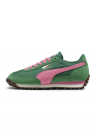 Pantofi sport Easy Rider Vintage cu garnituri de piele intoarsa - Verde/Roz