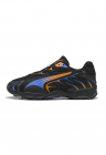 Pantofi sport Inhale cu garnituri sintetice - Negru/Portocaliu/Albastru royal