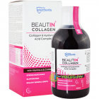 Beautin Colagen Lichid cu Capsuni si Vanilie Magneziu 500ml