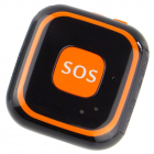 Mini GPS Tracker iUni V29 SOS GPS LBS WIFI copii si varstnici Negru