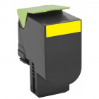 Toner laser Lexmark 80C2SY0 Yellow 2000 pag