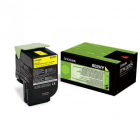 Toner laser Lexmark 80C2HY0 yellow 3000 pag