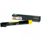 toner laser X950X2YG Yellow pentru X95x 22 000 pag