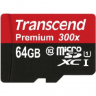 Card memorie TS64GUSDU1 Micro SDXC 64GB Class 10 UHS I adaptor SD