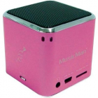 Player MusicMan SoundStation Mini portabil roz
