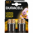 Baterie Alcalina Duracell AA LR6 Set 4 Baterii
