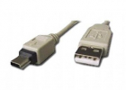 Cablu de date USB tata la mini USB 5PM tata lungime cablu 0 75m bulk A