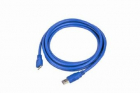 Cablu de date USB3 0 AM la micro USB BM lungime cablu 1 8m bulk Albast