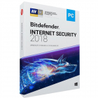 Licenta retail Bitdefender Internet Security 2018 noua valabila pentru
