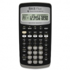 Calculator de birou TI BA II Plus 10 cifre stiintific