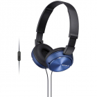 Casti Sony On Ear Over Head MDR ZX310 Blue