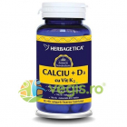 Calciu Cu D3 Si K2 Mena Q7 Naturala 30Cps