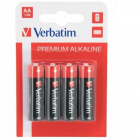 Baterii Verbatim Premium 4x AA LR6 blister