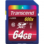Card memorie TS64GSDXC10U1 SDXC 64GB Class 10 UHS I 600x